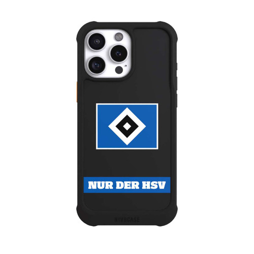 Apple iPhone 16 Pro Max NIVOmax Nur der HSV Blau - ohne Hintergrund
