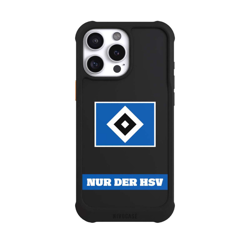 iPhone 16 Pro Max NIVOmax Nur der HSV Blau - ohne Hintergrund