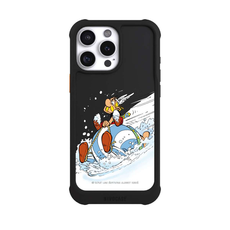 iPhone 16 Pro Max NIVOmax Astérix & Obélix Luge Transparent