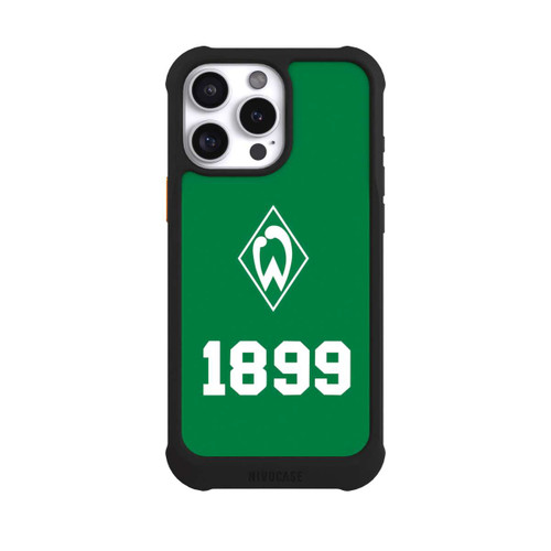 Apple iPhone 16 Pro Max NIVOmax 1899 Grün-Weiß Lebenslang Grün - Werder Bremen