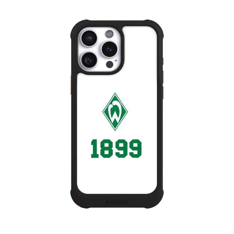 iPhone 16 Pro Max NIVOmax 1899 Grün-Weiß Lebenslang Weiss - Werder Bremen