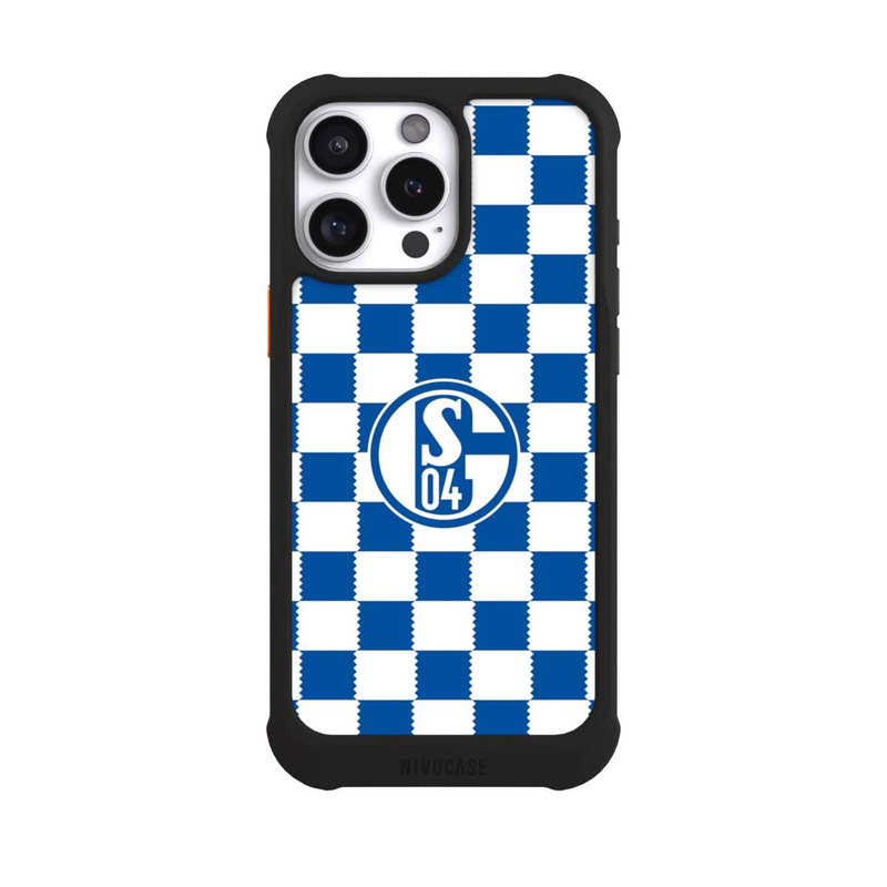 iPhone 16 Pro Max NIVOmax Muster Schalke 04