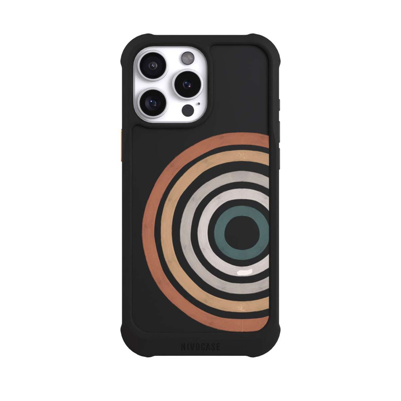 iPhone 16 Pro Max NIVOmax Vintage Regenbogen