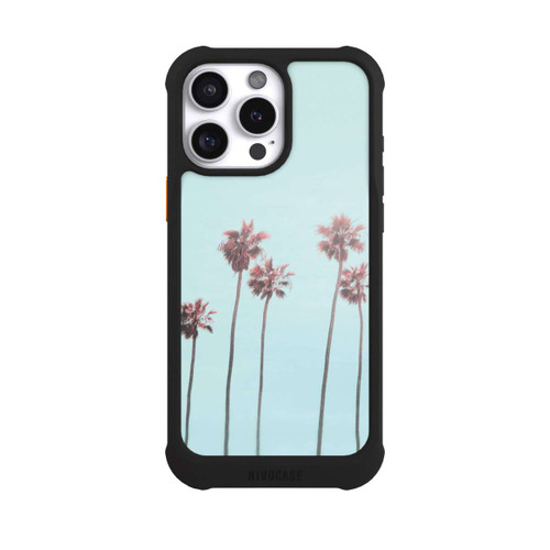 Apple iPhone 16 Pro Max NIVOmax Hellrosa Strandpalme Paradies
