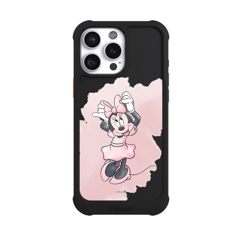 iPhone 16 Pro Max NIVOmax Minnie Aquarell transparent