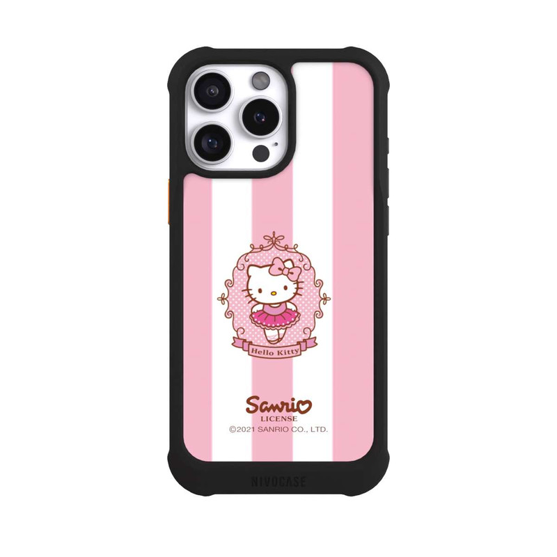 iPhone 16 Pro Max NIVOmax Hello Kitty Ballerina-Streifen