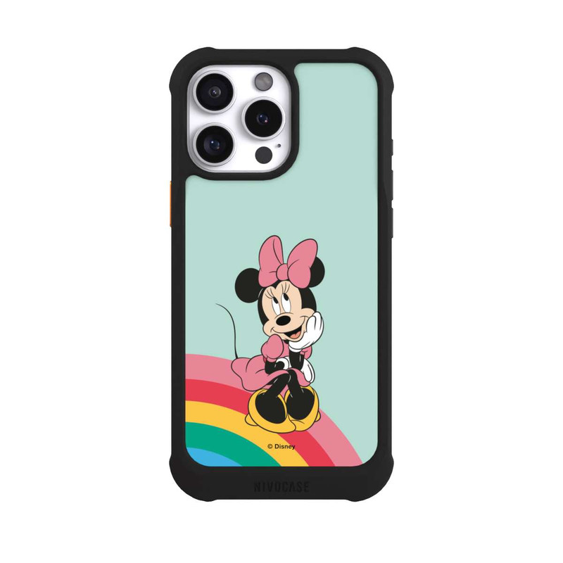 iPhone 16 Pro Max NIVOmax Minnie Regenbogen Portrait