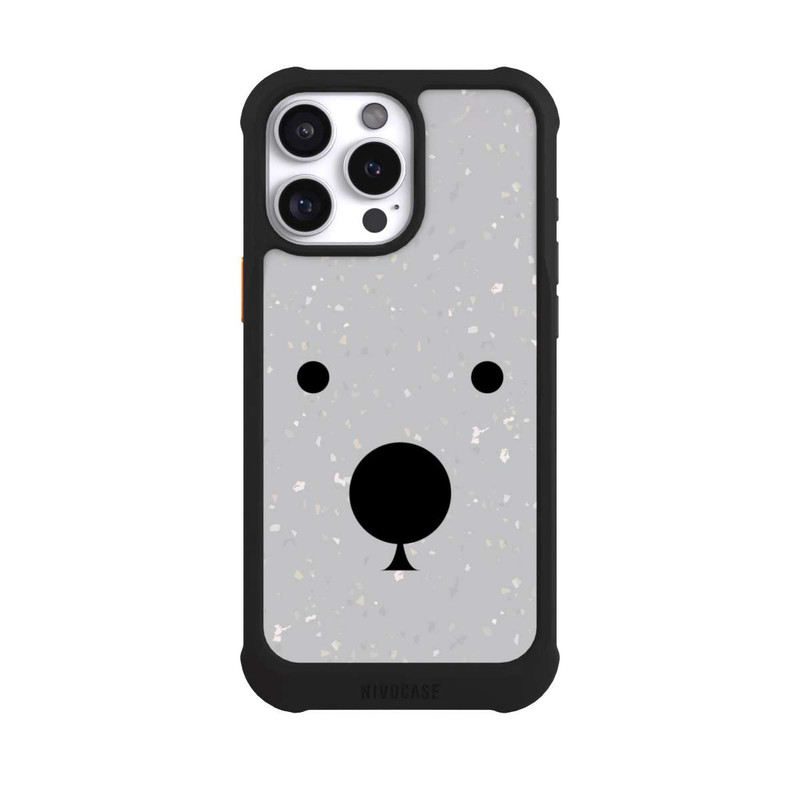 iPhone 16 Pro Max NIVOmax Bär Nahaufnahme