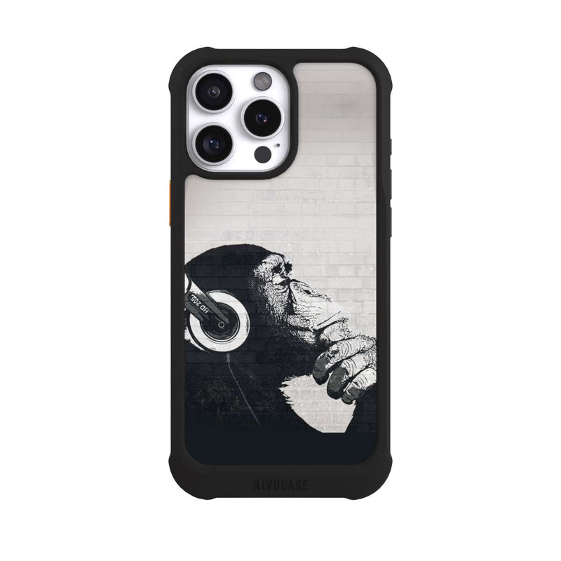 iPhone 16 Pro Max NIVOmax Musiker Affe