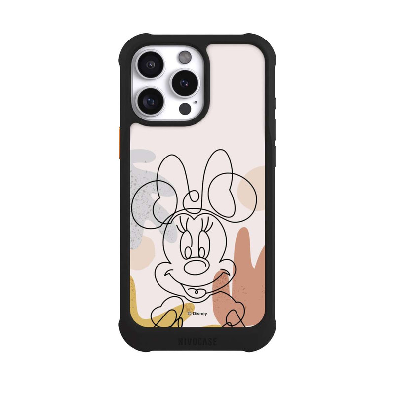 iPhone 16 Pro Max NIVOmax Minnie Abstract Lineart