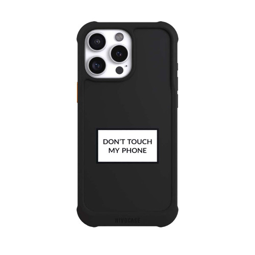 Apple iPhone 16 Pro Max NIVOmax Do Not Touch My Phone Transparent