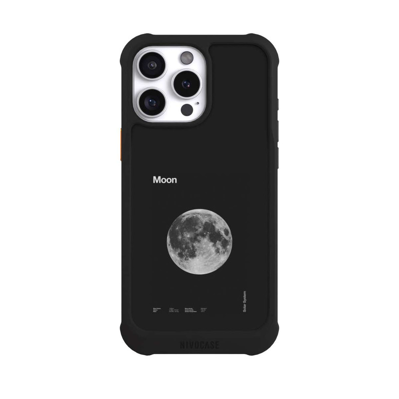 iPhone 16 Pro Max NIVOmax Système Solaire Lune