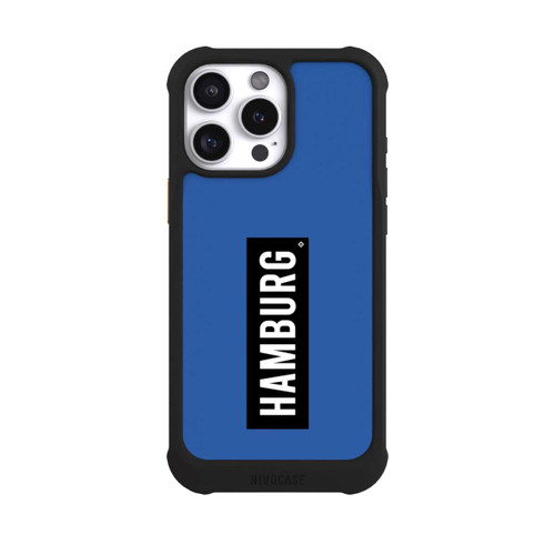 Apple iPhone 16 Pro Max NIVOmax HSV Hamburg Schwarz Blau