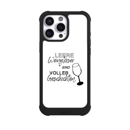Apple iPhone 16 Pro Max NIVOmax Leere Weingläser