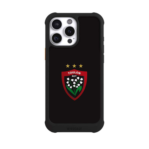 Apple iPhone 16 Pro Max NIVOmax Logo RC Toulonnais Noir