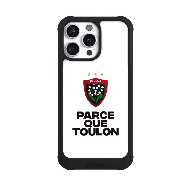iPhone 16 Pro Max NIVOmax Parce Que Toulon Blanc