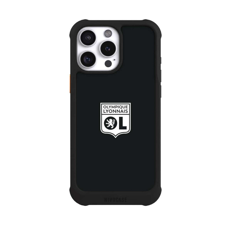 iPhone 16 Pro Max NIVOmax Logo OL noir et blanc