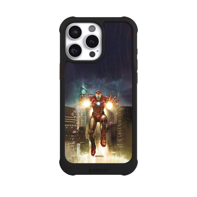 iPhone 16 Pro Max NIVOmax Iron Man Flying