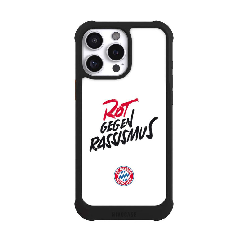 iPhone 16 Pro Max NIVOmax FCB Rot gegen Rassismus