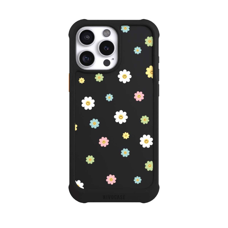 iPhone 16 Pro Max NIVOmax Flower Power Petit Transparent