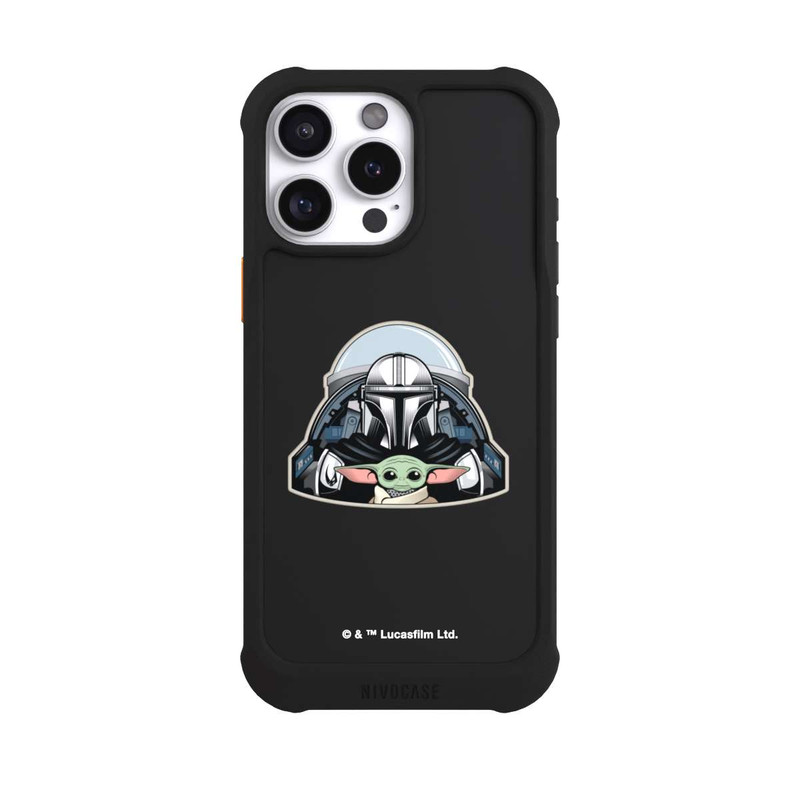 iPhone 16 Pro Max NIVOmax Mando et Grogu Transparent
