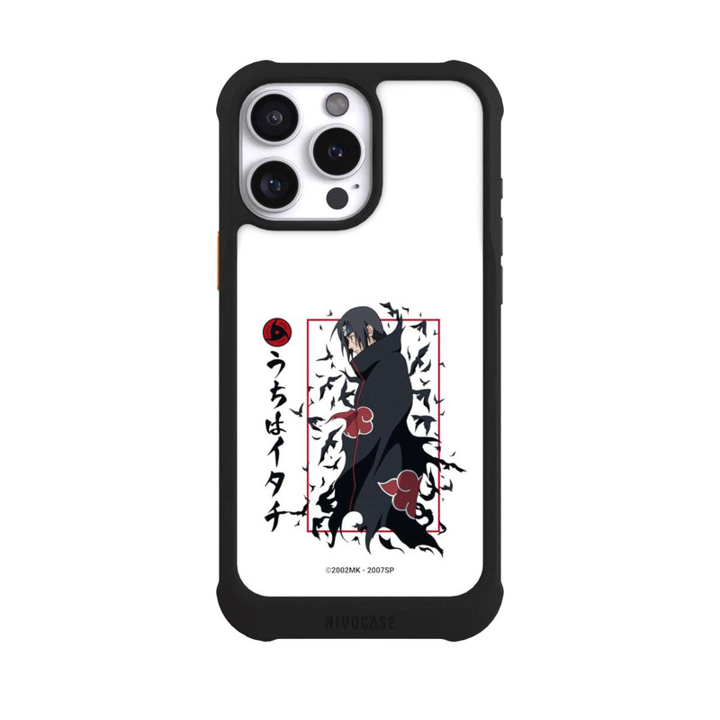iPhone 16 Pro Max NIVOmax Itachi Krähen Weiß