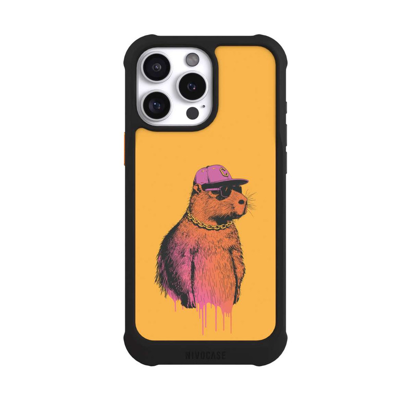 iPhone 16 Pro Max NIVOmax Capybara Cap Square
