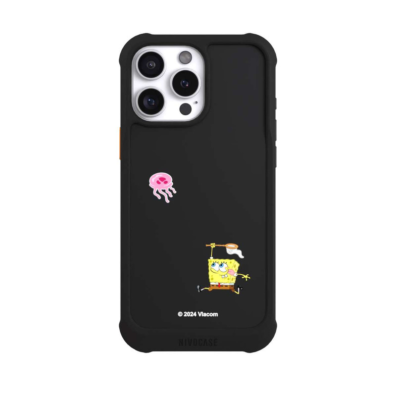 iPhone 16 Pro Max NIVOmax Spongebob jagt Quallen