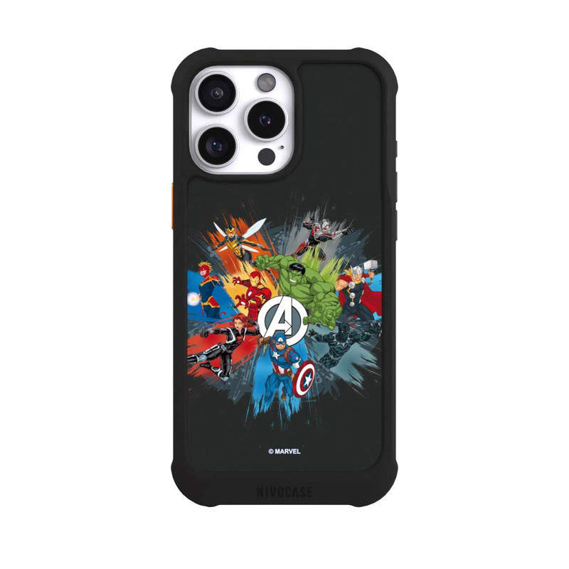 iPhone 16 Pro Max NIVOmax Marvel's Avengers Black