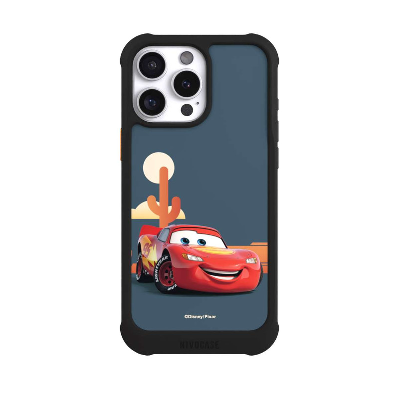 iPhone 16 Pro Max NIVOmax Disney Cars Lightning McQueen Open Road