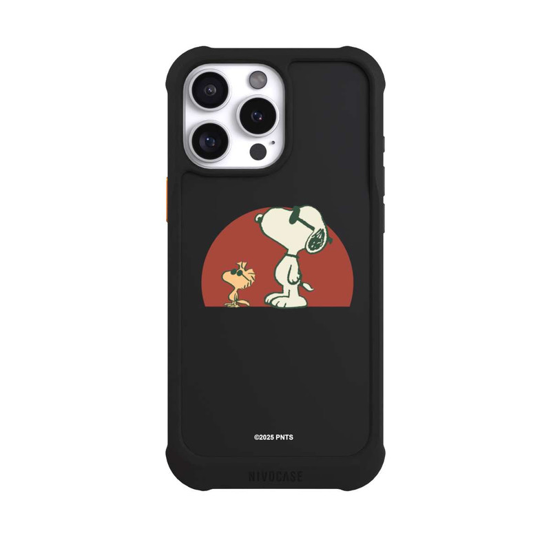 iPhone 16 Pro Max NIVOmax Snoopy Woodstock Far Out transparent
