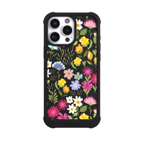 Apple iPhone 16 Pro Max NIVOmax Bunte Sommerblumen Transparent