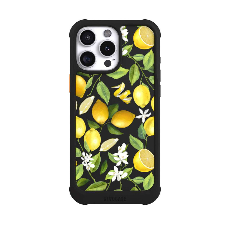 iPhone 16 Pro Max NIVOmax Lemon Summer Wallpaper Transparent