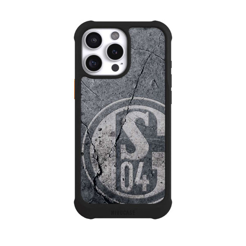 Apple iPhone 16 Pro Max NIVOmax Schalke 04 Beton Look