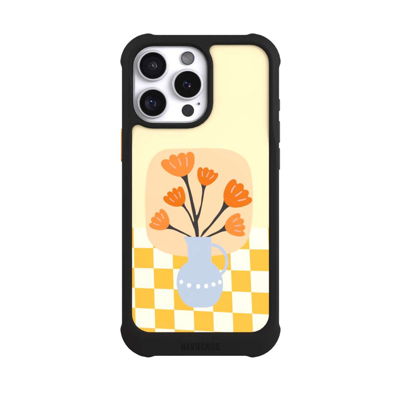 iPhone 16 Pro Max NIVOmax Bloom Vase Spring Flowers
