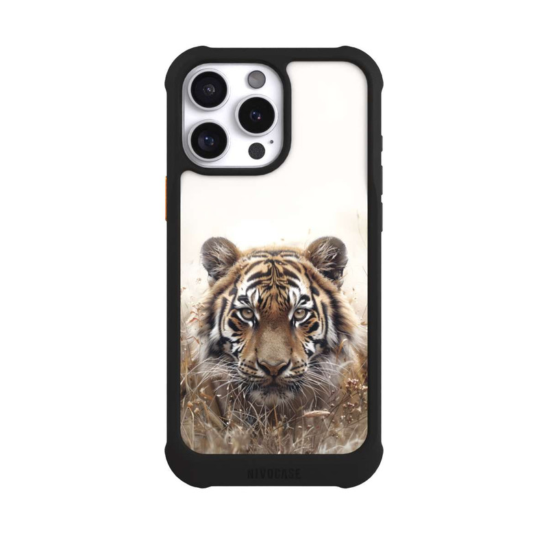 iPhone 16 Pro Max NIVOmax Hunting Tiger Grasses
