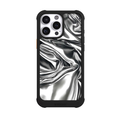 Apple iPhone 16 Pro Max NIVOmax Shiny Chrome Silver