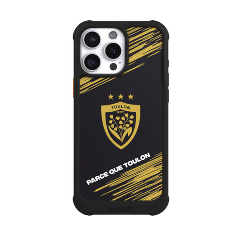 Apple iPhone 16 Pro Max NIVOmax RCT Logo Monochrome Doré
