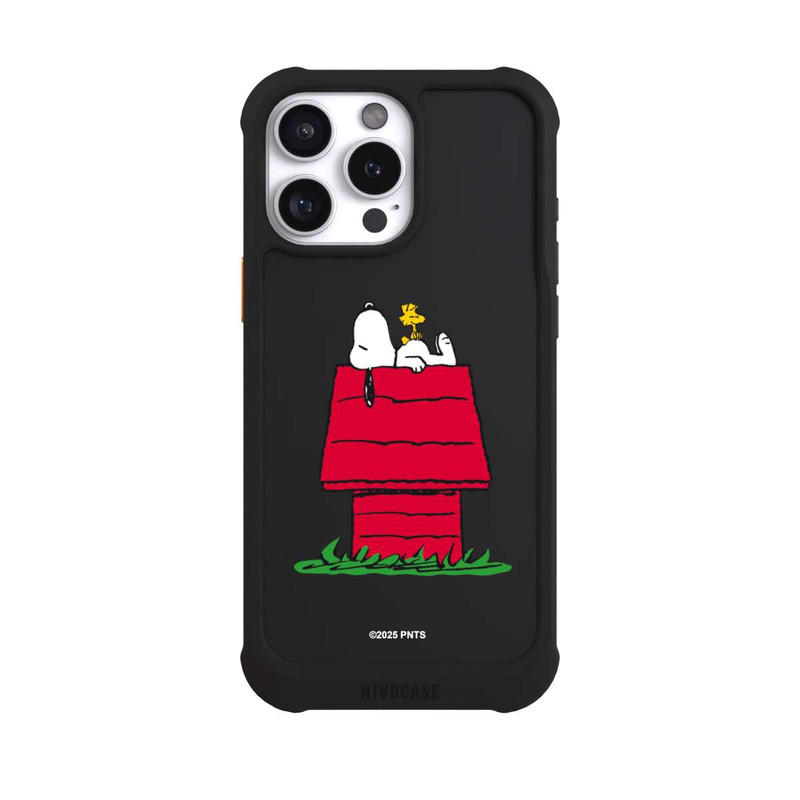 iPhone 16 Pro Max NIVOmax Snoopy and Woodstock Classic transparent