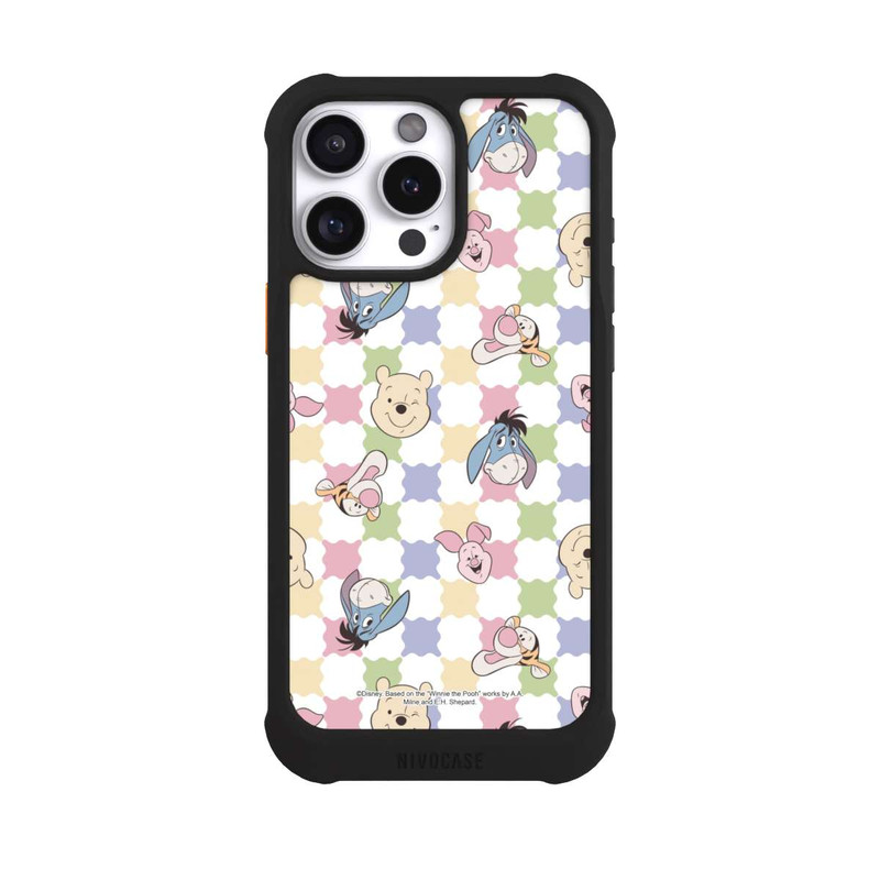 iPhone 16 Pro Max NIVOmax Winnie Puuh und Freunde farbenfrohes Muster