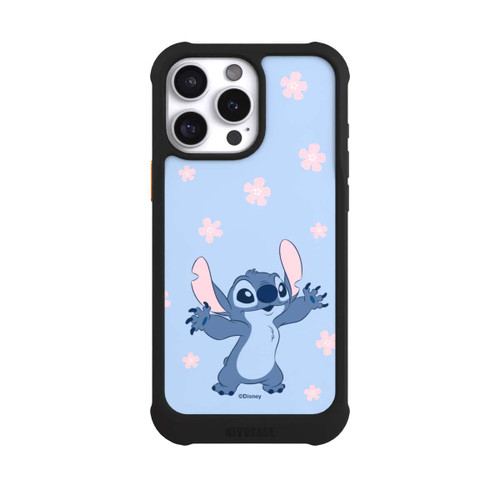 Apple iPhone 16 Pro Max NIVOmax Stitch Pastel Flowers Blue
