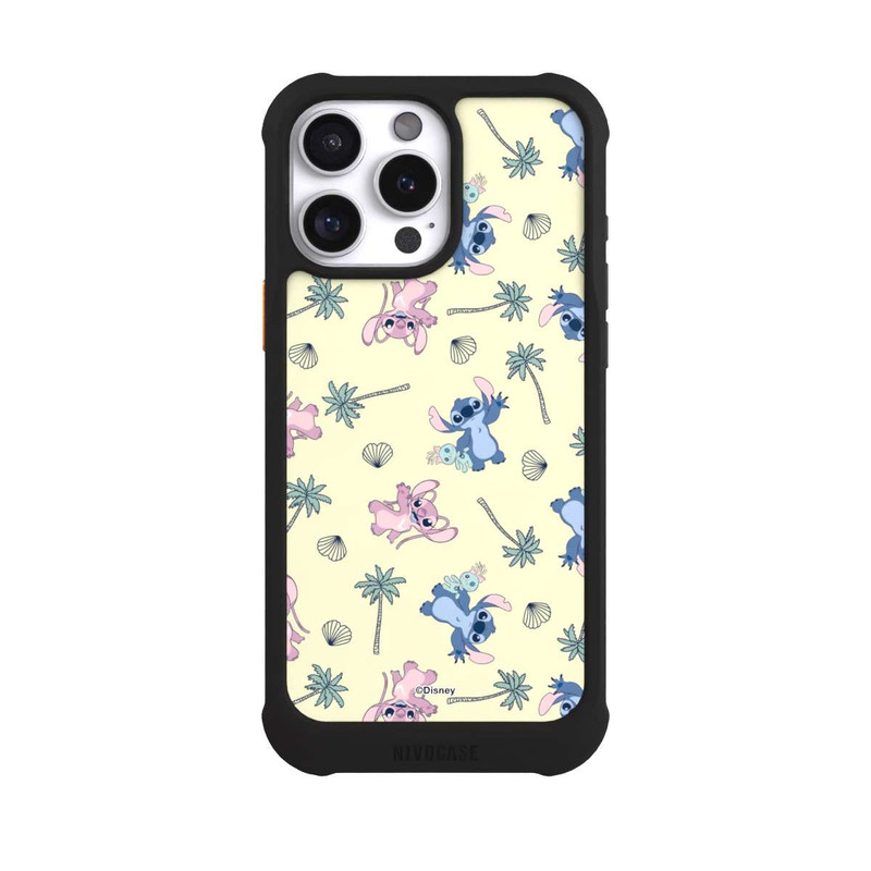 iPhone 16 Pro Max NIVOmax Stitch Summer Yellow Pattern
