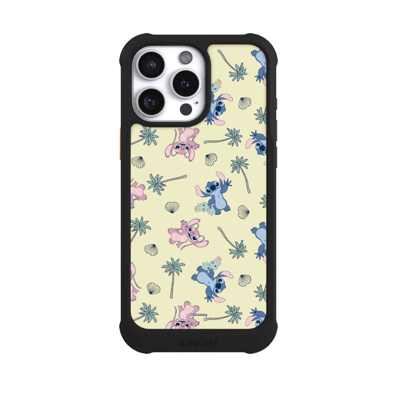 iPhone 16 Pro Max NIVOmax Stitch Summer Yellow Pattern