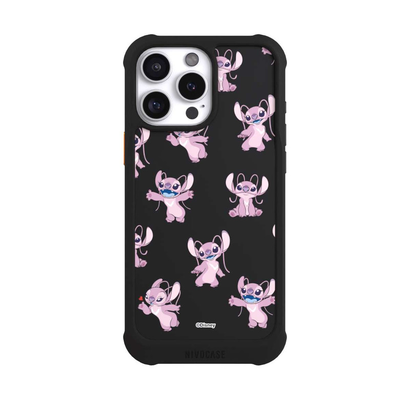 iPhone 16 Pro Max NIVOmax Angel Faces Pattern Transparent
