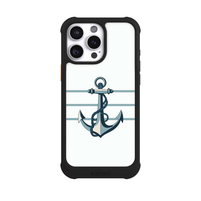 iPhone 16 Pro Max NIVOmax Anchor Line White with AI