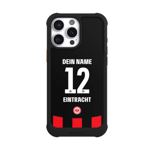 Apple iPhone 16 Pro Max NIVOmax Eintracht Frankfurt Trikot Personalisierbar 25-26