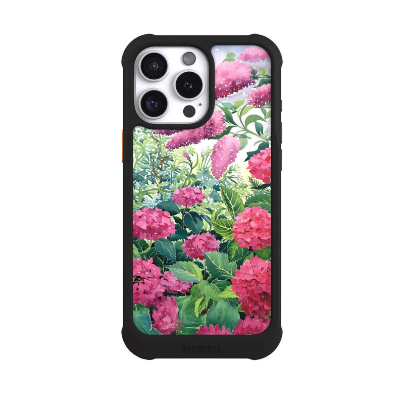 iPhone 16 Pro Max NIVOmax Garden Hydrangeas and Buddleia by Christopher Ryland