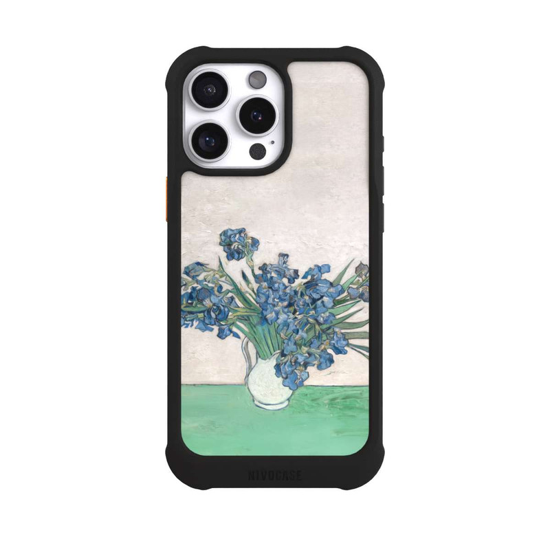 iPhone 16 Pro Max NIVOmax Irises, by Vincent Van Gogh