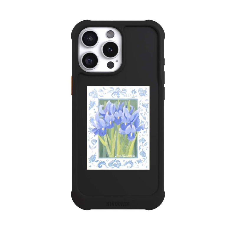 iPhone 16 Pro Max NIVOmax Blue Iris, by Jennifer Abbott