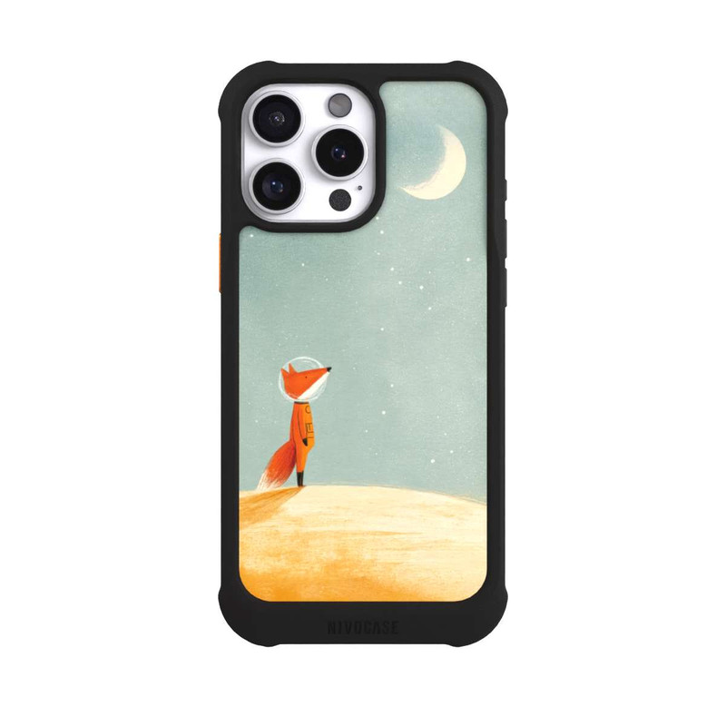 iPhone 16 Pro Max NIVOmax Fuchs im Mondlicht